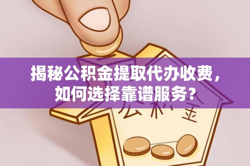 鲁甸揭秘公积金提取代办收费，如何选择靠谱服务？