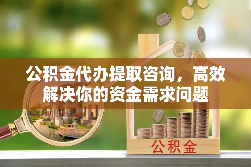 鲁甸公积金代办提取咨询，高效解决你的资金需求问题