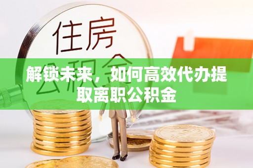 鲁甸解锁未来，如何高效代办提取离职公积金